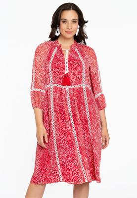 Yoek Jurk ROSSA | Rood | Maat 58/60