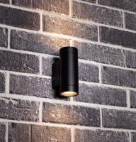 LED's Light Up & Down Light Wandlamp - 2x GU10 fitting - IP44 - Antraciet - Model Carpi LED's Light Up & Down Light Wandlamp - 2x GU10 fitting - IP44 - Antraciet - Model Carpi