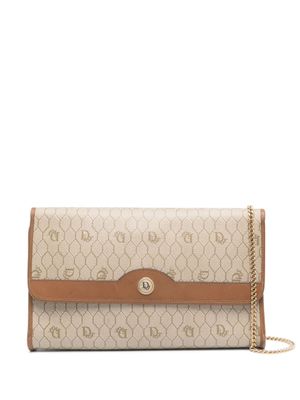 Christian Dior Pre-Owned sac porté épaule Honeycomb (années 1980) - Tons neutres
