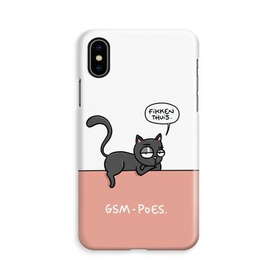 GSM poes: iPhone Xs Volledig Geprint Hoesje