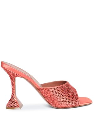 Amina Muaddi mules Lupita 95 mm - Orange