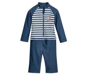 PLAYSHOES 460113-171_62/68 zwemkledingstuk Blauw, Wit