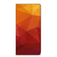 Stand Case voor Xiaomi Redmi Note 10 Pro Polygon Red