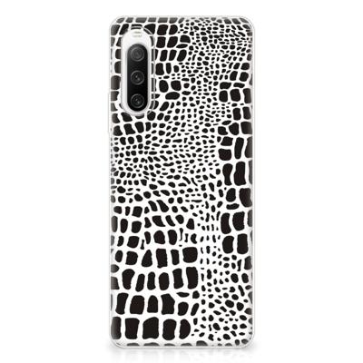 Sony Xperia 10 IV | TPU Hoesje | Slangenprint