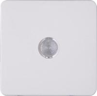 Enzo kopp hk02 arctic wit wip | voor wisselschakelaar controlelamp - 4621010