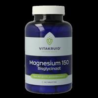 Magnesium 150 Bisglycinaat met 200mg L-Taurine 90 Tabletten