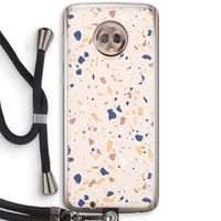 Terrazzo N°23: Motorola Moto G6 Transparant Hoesje met koord