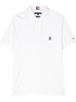 Tommy Hilfiger polo TH Monogram - Tons neutres