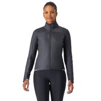 Castelli Fly direct lange mouw fietsjack light black/silver gray dames M