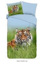Good Morning Dekbedovertrek "tijger" - Multi - (140x200/220 cm) - Katoen