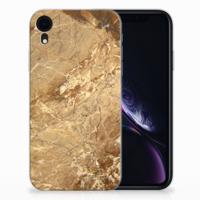 Apple iPhone Xr | TPU | Siliconen hoesje | Marmer Creme