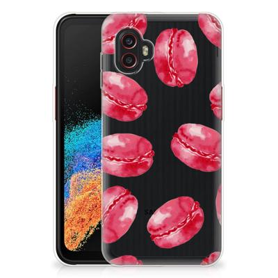 Samsung Galaxy Xcover 6 Pro | Siliconen Case | Pink Macarons