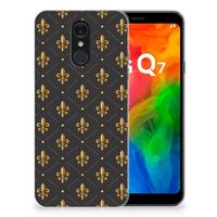 LG Q7 TPU bumper Franse Lelie