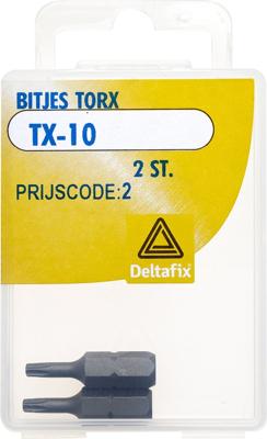 Bitjes torx tx.10 2st - Deltafix
