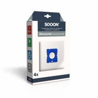 SQOON Unibag Plus Small Stofzuigerzakken 4 Stuks