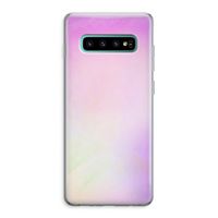 Flow mist pastel: Samsung Galaxy S10 Plus Transparant Hoesje