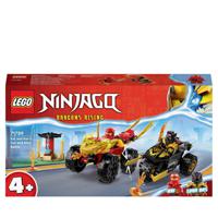 LEGO® NINJAGO 71789 Achtervolging met Kais Flitzer en ras motorfiets - thumbnail