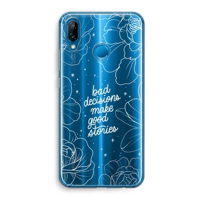 Good stories: Huawei P20 Lite Transparant Hoesje