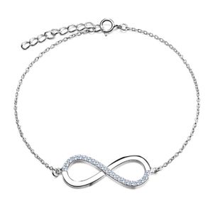 Cilla Jewels armband Silver Infinity