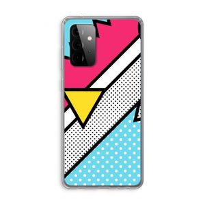 Pop Art #3: Samsung Galaxy A72 Transparant Hoesje
