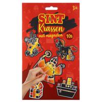 Sinterklaas Magneten Krassen 8 Stuks Op Blister