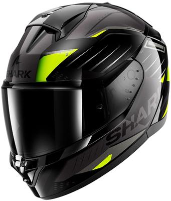SHARK Ridill 2 Bersek, Integraalhelm, Zwart-Groen-Antraciet KGA