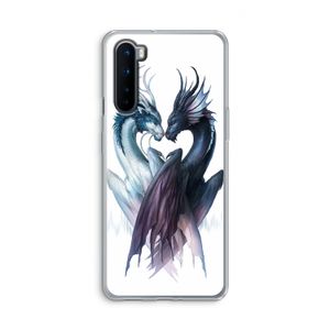 Yin Yang Dragons: OnePlus Nord Transparant Hoesje