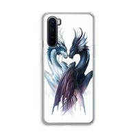 Yin Yang Dragons: OnePlus Nord Transparant Hoesje