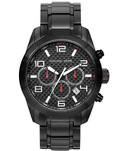 Horlogeband Michael Kors MK8219 Staal Zwart 22mm