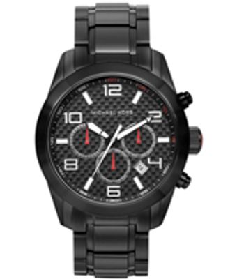 Horlogeband Michael Kors MK8219 Staal Zwart 22mm