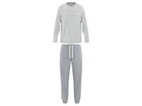 LIVERGY Heren pyjama (Grijs, L)