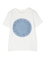 Stella McCartney Kids t-shirt à logo imprimé - Blanc - thumbnail