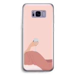 Wine: Samsung Galaxy S8 Plus Transparant Hoesje