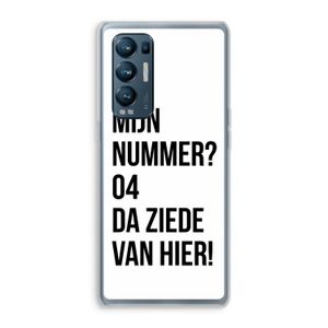 Da ziede van hier: Oppo Find X3 Neo Transparant Hoesje