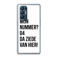 Da ziede van hier: Oppo Find X3 Neo Transparant Hoesje