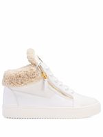 Giuseppe Zanotti baskets Kriss en cuir - Blanc - thumbnail