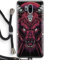 Hell Hound and Serpents: LG G7 Thinq Transparant Hoesje met koord