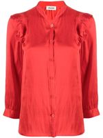 Zadig&Voltaire chemise à volants - Rouge