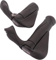 Rst Handvatpaar ergotec mf2 kraton / aluminium 130 + 87 mm - zwart
