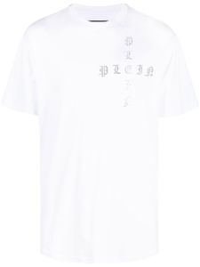 Philipp Plein t-shirt Gothic à manches courtes - Blanc