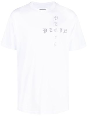 Philipp Plein t-shirt Gothic à manches courtes - Blanc