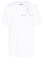 Philipp Plein t-shirt Gothic à manches courtes - Blanc