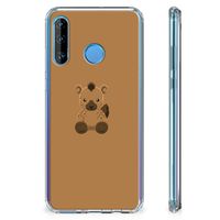 Huawei P30 Lite Stevig Bumper Hoesje Baby Hyena - thumbnail