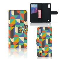 Samsung Galaxy M10 | Telefoon Hoesje | Funky Retro | Portemonnee hoesje