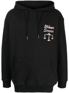 MARKET hoodie en coton à imprimé graphique - Noir