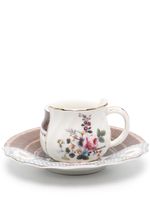 Seletti lot de tasses Hybrid Dienne à fleurs - Marron - thumbnail