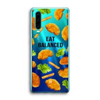Eat Balanced: Huawei P30 Transparant Hoesje