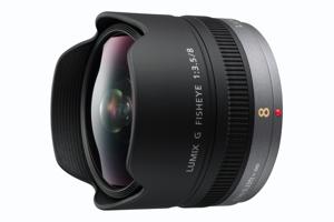 Panasonic MFT 8mm F/3.5 fish-eye ED (micro-fourthird, eqv. 16mm)