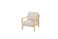 Lucas lounge stoel teak incl. 3 kussens 4SO - 4so