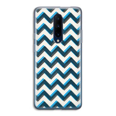 Onderbroken lijn: OnePlus 7 Pro Transparant Hoesje